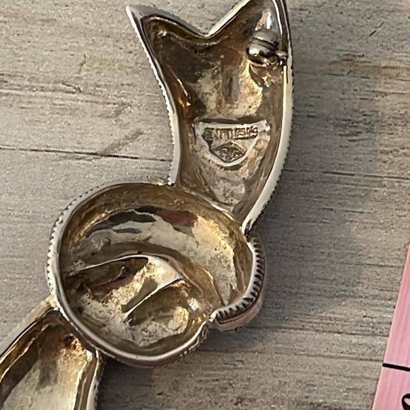 Beautiful Judith Jack Silver and Marcasite Brooch. - Picture 4 of 4